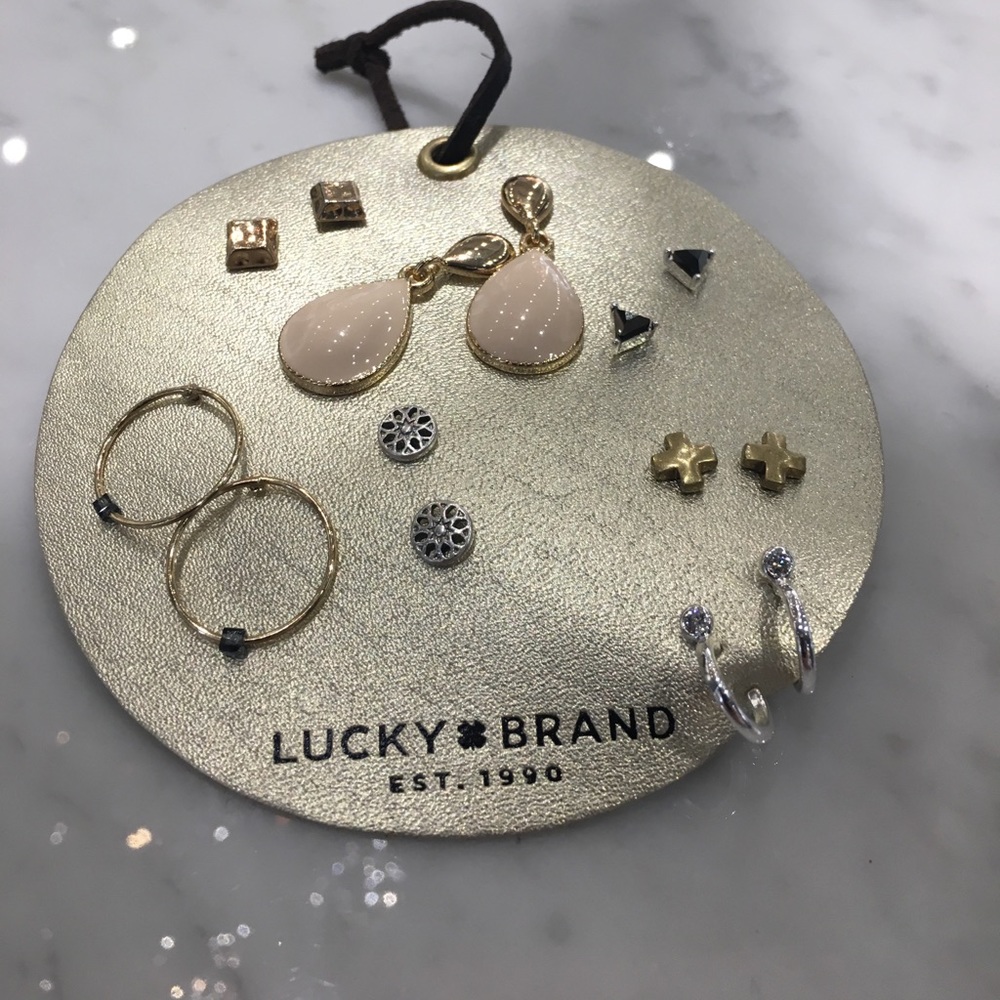 Lucky brand 🍀 earring set! NWT!!!